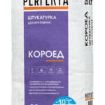 Штукатурка декоративная Короед Зимняя серия белый