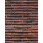 Рядовая плитка White Hills Реген брик 690-70 с расшивкой 1