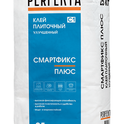 Клей плиточный улучшенный Смартфикс Плюс C1