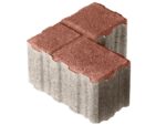 Тротуарная плитка П10-10 200×200х100 Стандарт Красный