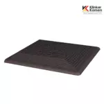Клинкерная ступень плоская угловая Paradyz Natural Brown 300x300x11 мм
