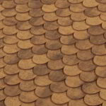 Плоская керамическая черепица Terreal Grand Cru Ecaille Sable Champagne