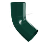 Колено сливное МЕТАЛЛ ПРОФИЛЬ  PUR D100 Ral 6005