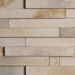 Минеральная плитка ручной формовки REAL BRICK Маисовый Classic, 0.5 Ригель 440x50x20 мм