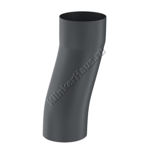 S-обвод Aquasystem D90 мм, GreenCoat Pural BT matt, RR 23 (серый)
