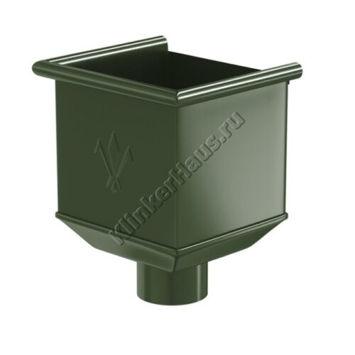 Воронка водосборная Aquasystem D90 мм, GreenCoat Pural BT, RR 11 (зеленый)